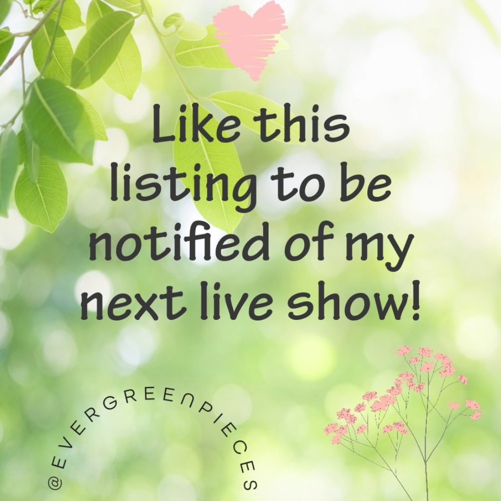 💚 $5 Starts w/ Evergreenpieces is live NOW! 💚